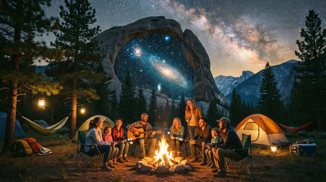 Langit Bintang di Batu: Asyiknya Camping Pegunungan